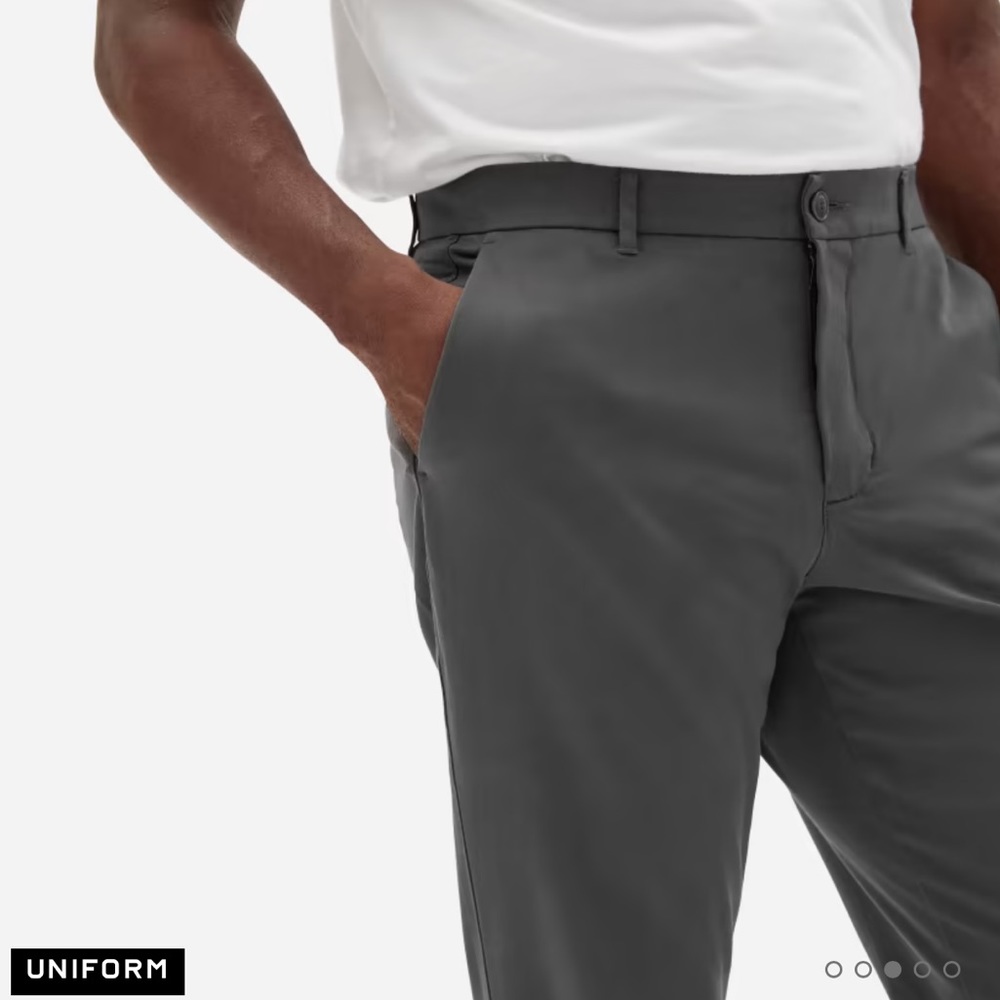 Everlane Men’s Uniform Performance Chino | Grey | 28x30